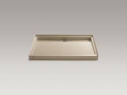 Groove 48'' x 36'' alcove shower base, rear center drain - image 2