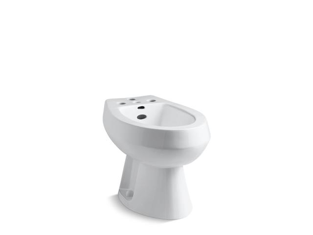 San Tropez Vertical spray bidet with 4 faucet holes
