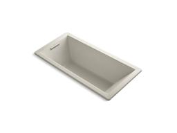 Kohler Underscore Rectangle 66'' x 32'' drop-in bath - Thunder Grey - image 4