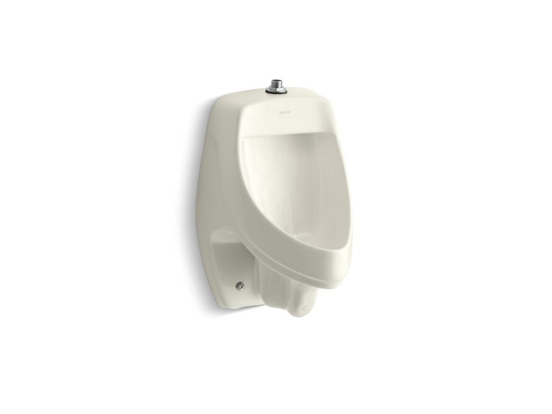 DexterE Siphon-jet wall-mount 0.5 or 1.0 gpf urinal with top spud by Kohler
