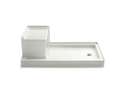 Kohler Tresham 60'' x 36'' alcove shower base, right drain - Dune - image 1