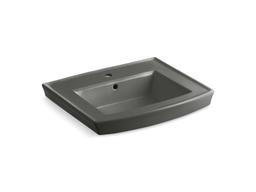 Archer 24'' rectangular pedestal bathroom sink - image 16