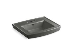 Archer 24'' rectangular pedestal bathroom sink - image 16