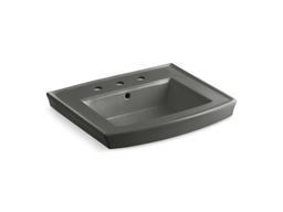 Archer 24'' rectangular pedestal bathroom sink - image 14