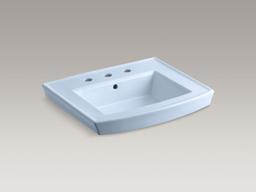 Archer 24'' rectangular pedestal bathroom sink - image 18