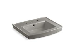 Archer 24'' rectangular pedestal bathroom sink - image 16