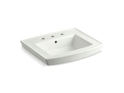 Archer 24'' rectangular pedestal bathroom sink - image 17