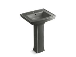 Archer 24'' rectangular pedestal bathroom sink - image 6