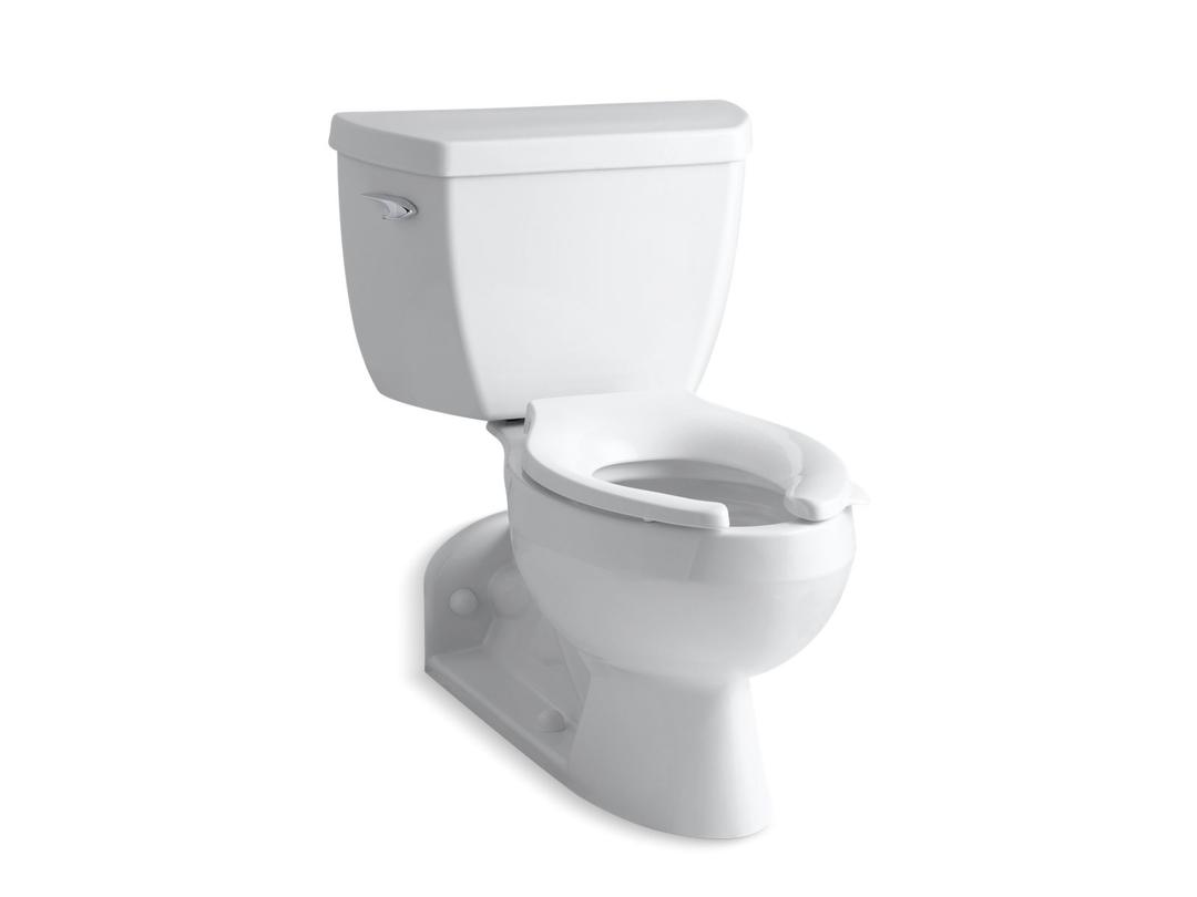 BarringtonE Two-piece elongated toilet, 1.0 gpf by Kohler