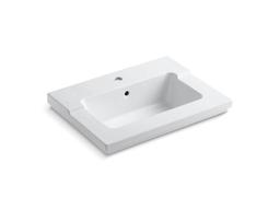 Kohler Tresham Vanity-Top Bathroom Sink With Single Faucet Hole - Black - image 2