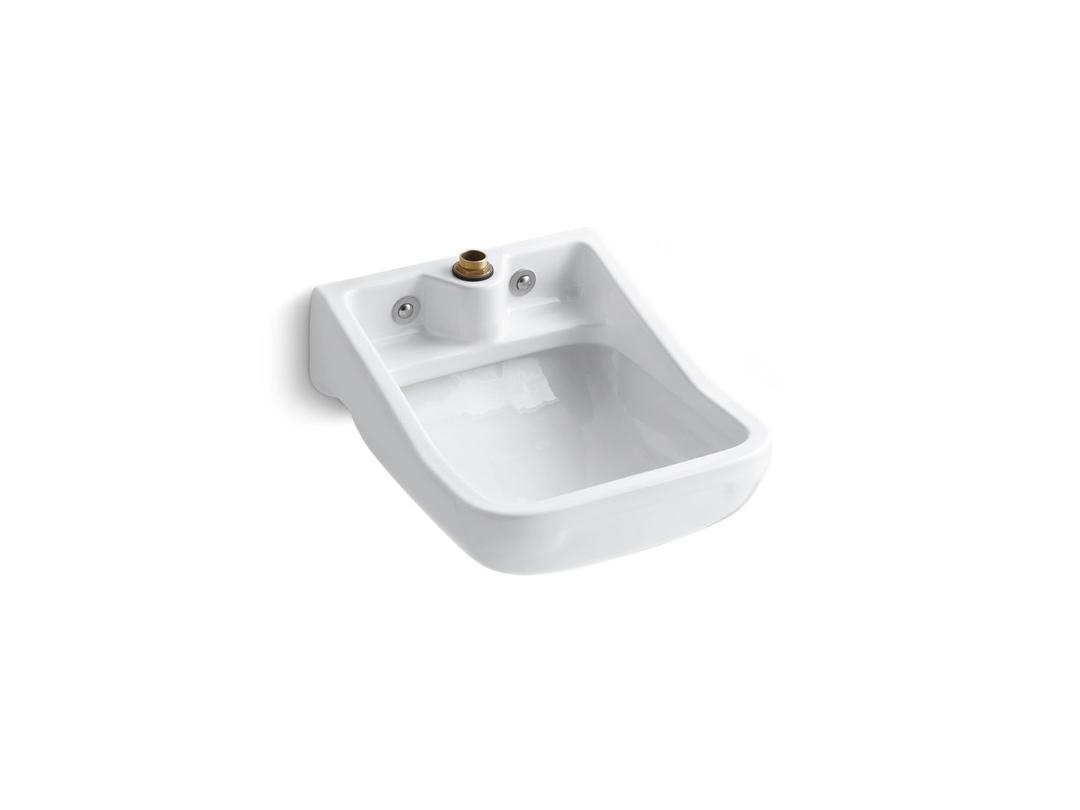 Kohler CamertonE 25'' wall-mount blow-out service sink - White by Kohler