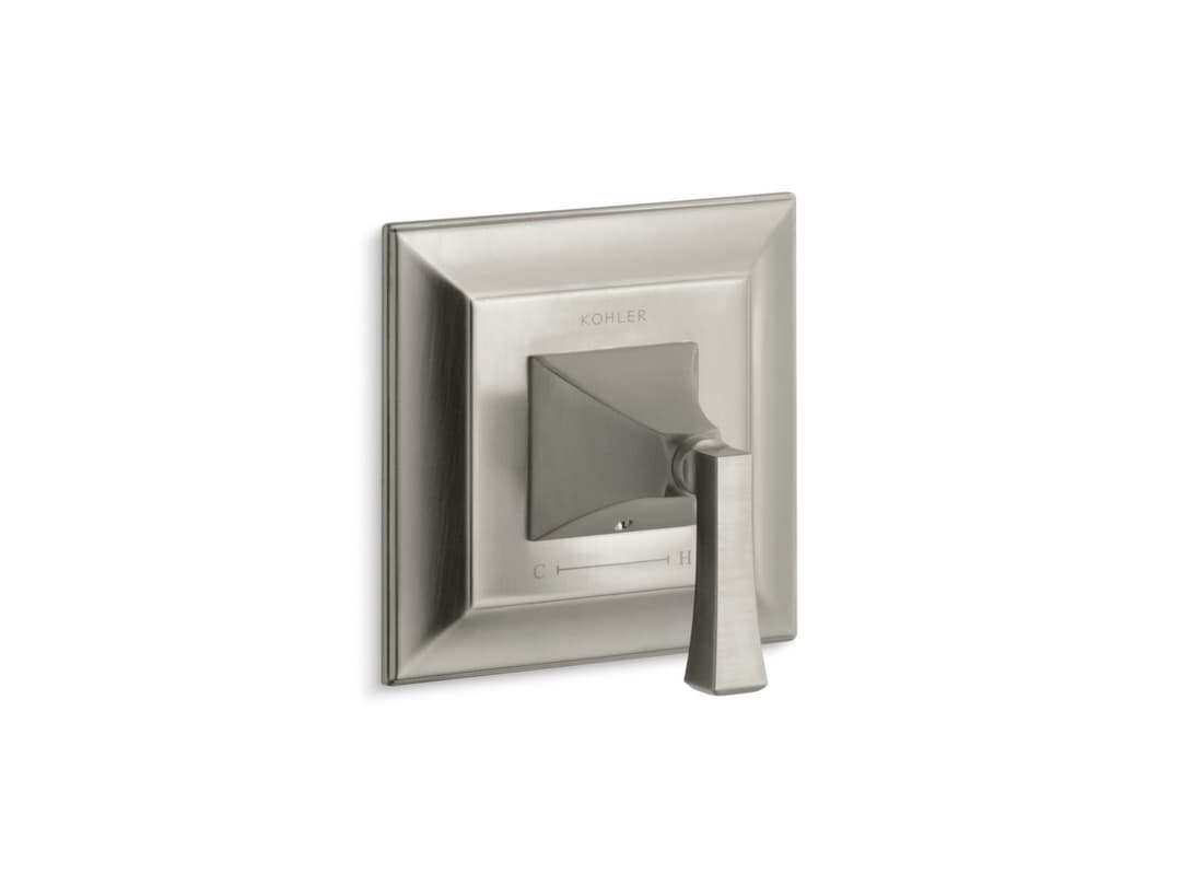 Kohler Memoirs Stately MasterShower temperature control valve trim - Vibrant Brushed Nickel by Kohler
