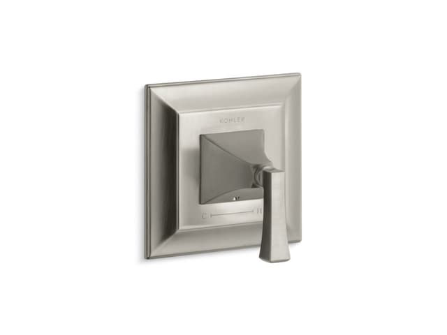 Kohler Memoirs Stately MasterShower temperature control valve trim - Vibrant Brushed Nickel
