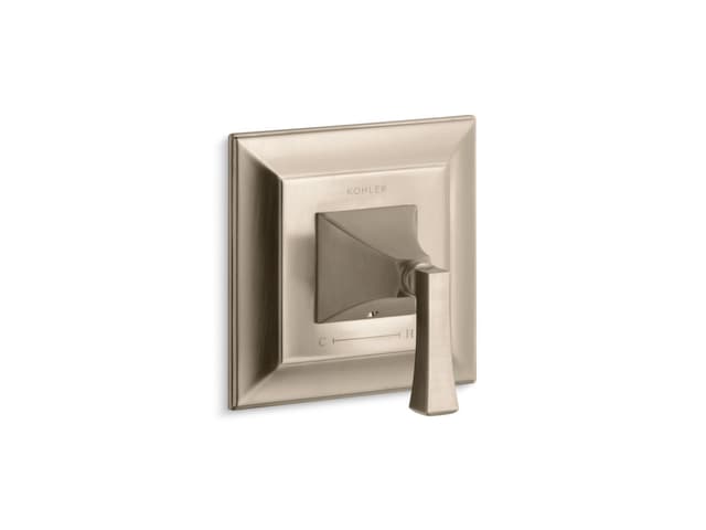 Kohler Memoirs Stately MasterShower temperature control valve trim - Vibrant Brushed Bronze