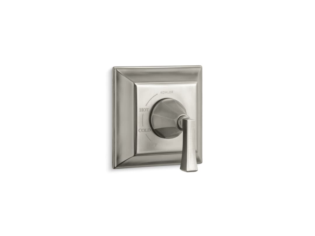 Kohler Memoirs Stately Rite-Temp valve trim - Vibrant Brushed Nickel by Kohler