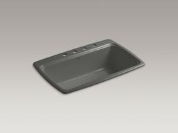 Cape Dory 33'' x 22'' x 9-5/8'' top-mount single-bowl kitchen sink with 4 faucet holes - image 4