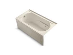 Devonshire 60'' x 32'' alcove heated whirlpool bath, left drain - image 3