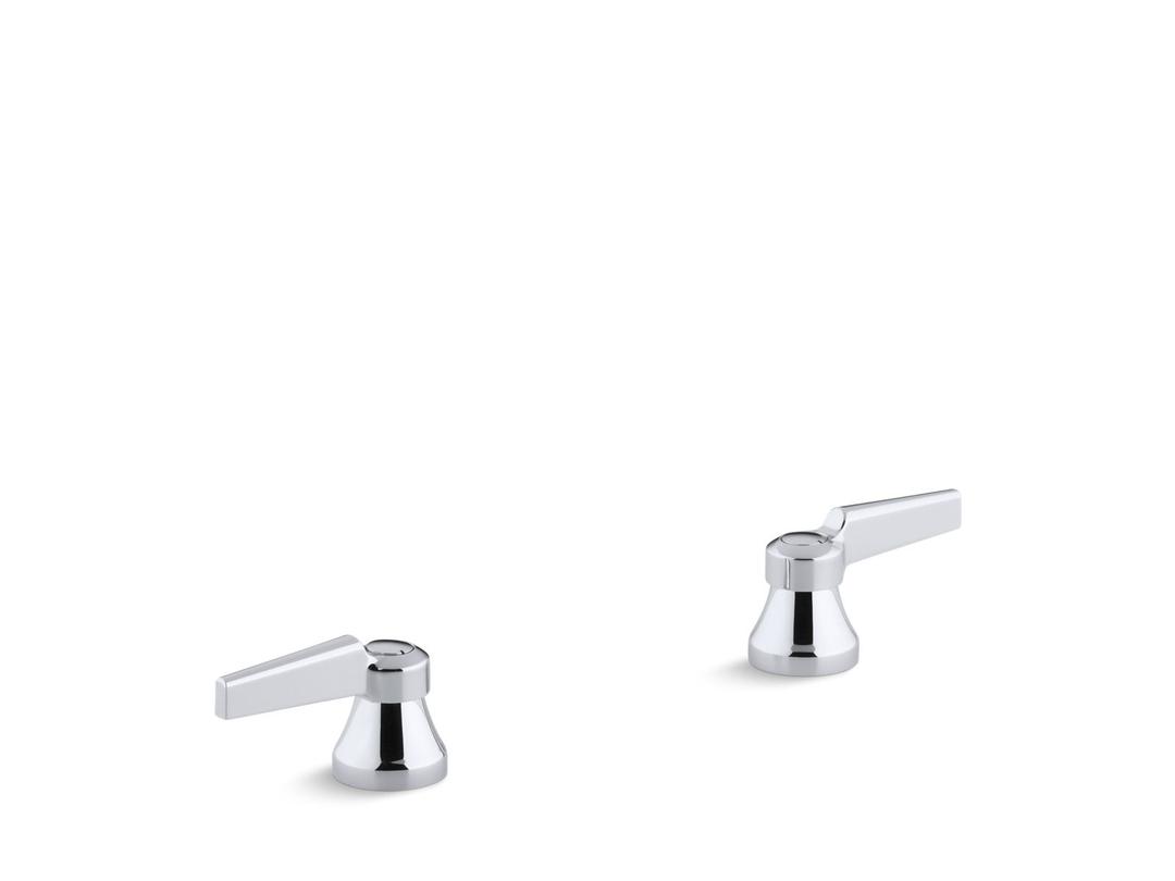 Kohler Triton Lever handles for centerset base faucet - Polished Chrome by Kohler