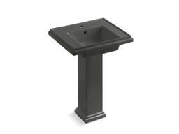 Kohler Tresham 24'' square pedestal bathroom sink - White - image 4