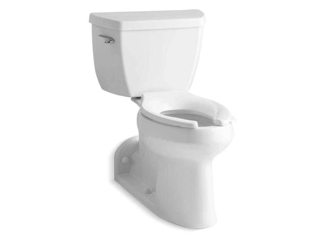 BarringtonE Two-piece elongated toilet, 1.0 gpf by Kohler
