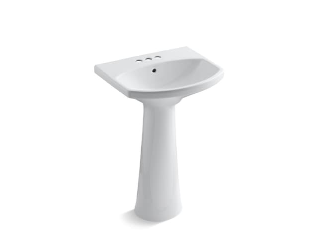 Kohler | Cimarron | Complete Pedestal Bathroom Sink - White