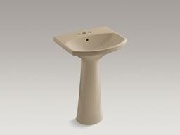 Kohler | Cimarron | Complete Pedestal Bathroom Sink - Biscuit - image 3