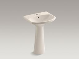 Kohler | Cimarron | Complete Pedestal Bathroom Sink - White - image 4