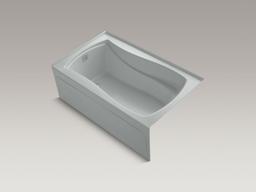 Kohler Mariposa 60'' x 36'' alcove bath with integral apron, integral flange and left-hand drain - Dune - image 3