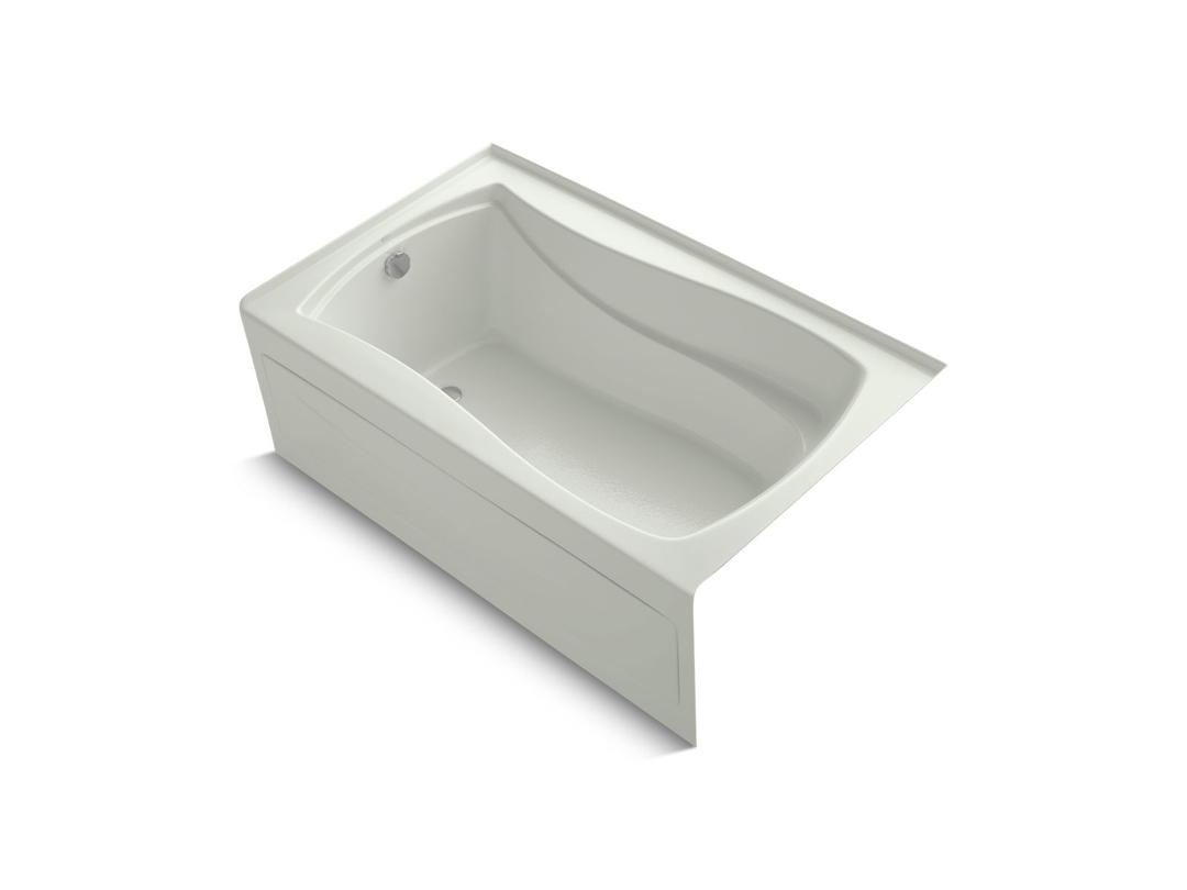 Kohler Mariposa 60'' x 36'' alcove bath with integral apron, integral flange and left-hand drain - Dune by Kohler