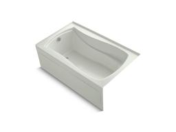 Kohler Mariposa 60'' x 36'' alcove bath with integral apron, integral flange and left-hand drain - Dune - image 1
