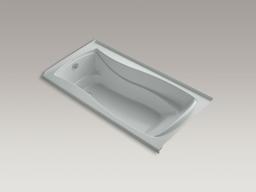 Kohler Mariposa 72'' x 36'' alcove bath with integral flange and left-hand drain - Biscuit - image 3
