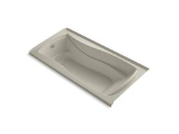Kohler Mariposa 72'' x 36'' alcove bath with integral flange and left-hand drain - Biscuit - image 4