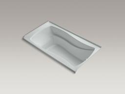 Kohler Mariposa 66'' x 35-7/8'' alcove bath with integral flange and right-hand drain - Biscuit - image 3