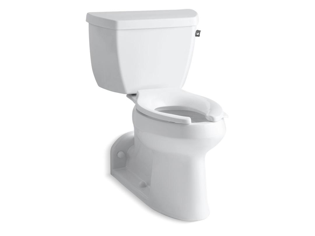 BarringtonE Two-piece elongated toilet, 1.0 gpf by Kohler
