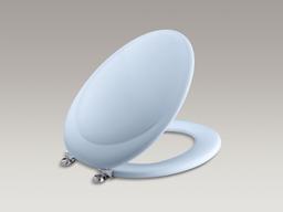 Revival(R) elongated toilet seat with Polished Chrome hinges - image 6