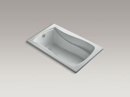 Kohler Mariposa 60'' x 36'' drop-in bath with end drain - Dune - image 3