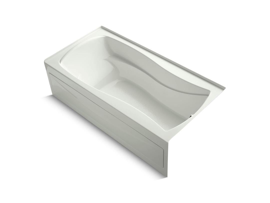 Kohler Mariposa 72'' x 36'' alcove bath with integral apron, integral flange and right-hand drain - Dune by Kohler