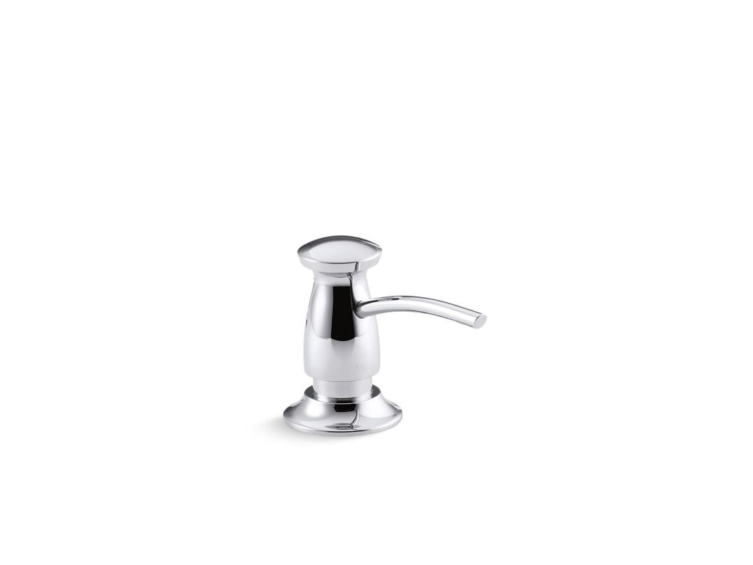 Kohler Transitional design soap/lotion dispenser - Polished Chrome by Kohler
