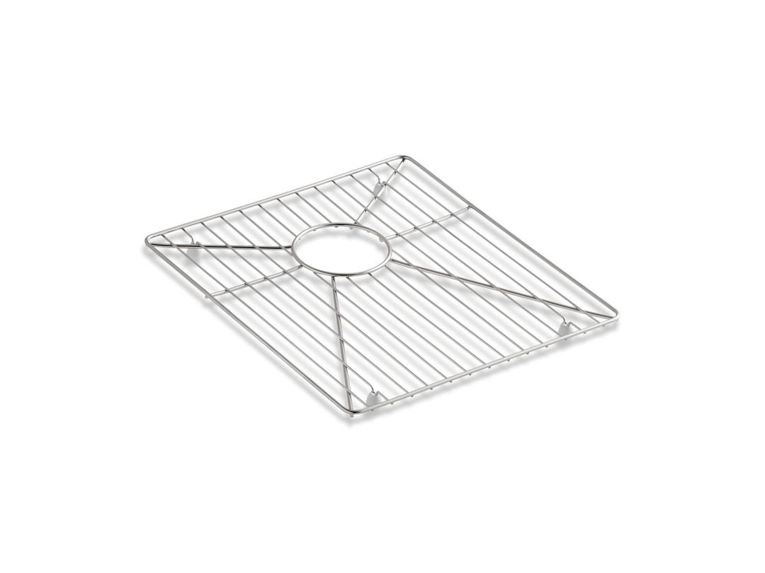 Kohler VaultE Stainless steel sink rack, 15-15/16'' x 14'' for VaultE K-3820 and K-3838 kitchen sinks by Kohler