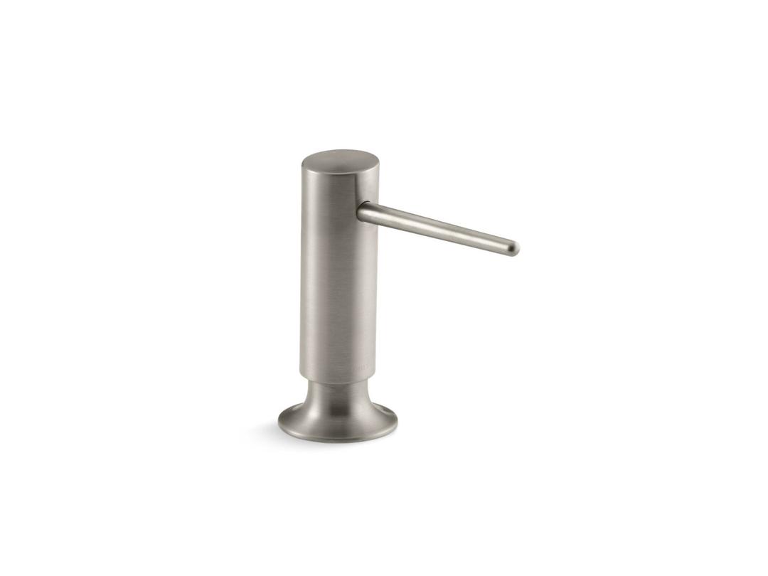 Kohler Contemporary design soap/lotion dispenser - Vibrant Brushed Nickel by Kohler