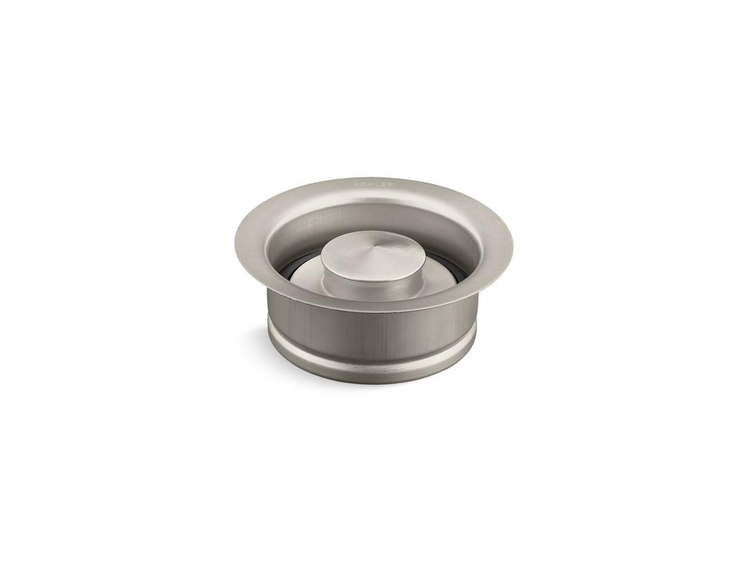 Kohler Disposal flange with stopper - Vibrant Brushed Nickel by Kohler