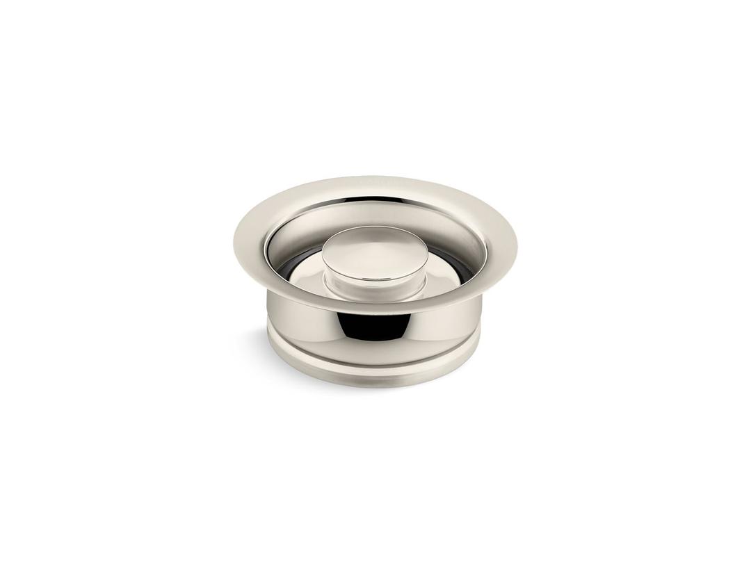 Kohler Disposal flange with stopper - Vibrant Polished Nickel by Kohler