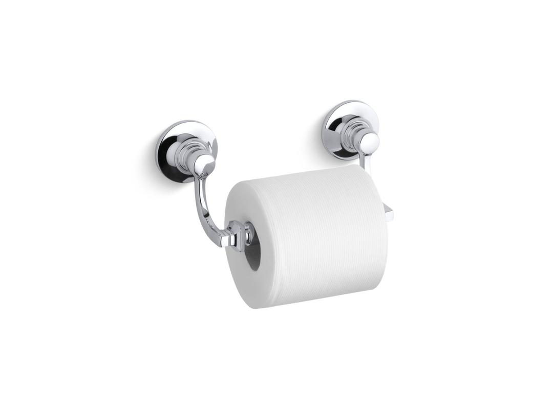 Bancroft Toilet paper holder - Polished Chrome by Kohler
