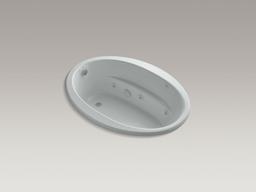 Kohler Sunward 60'' x 42'' drop in whirlpool - Biscuit - image 3