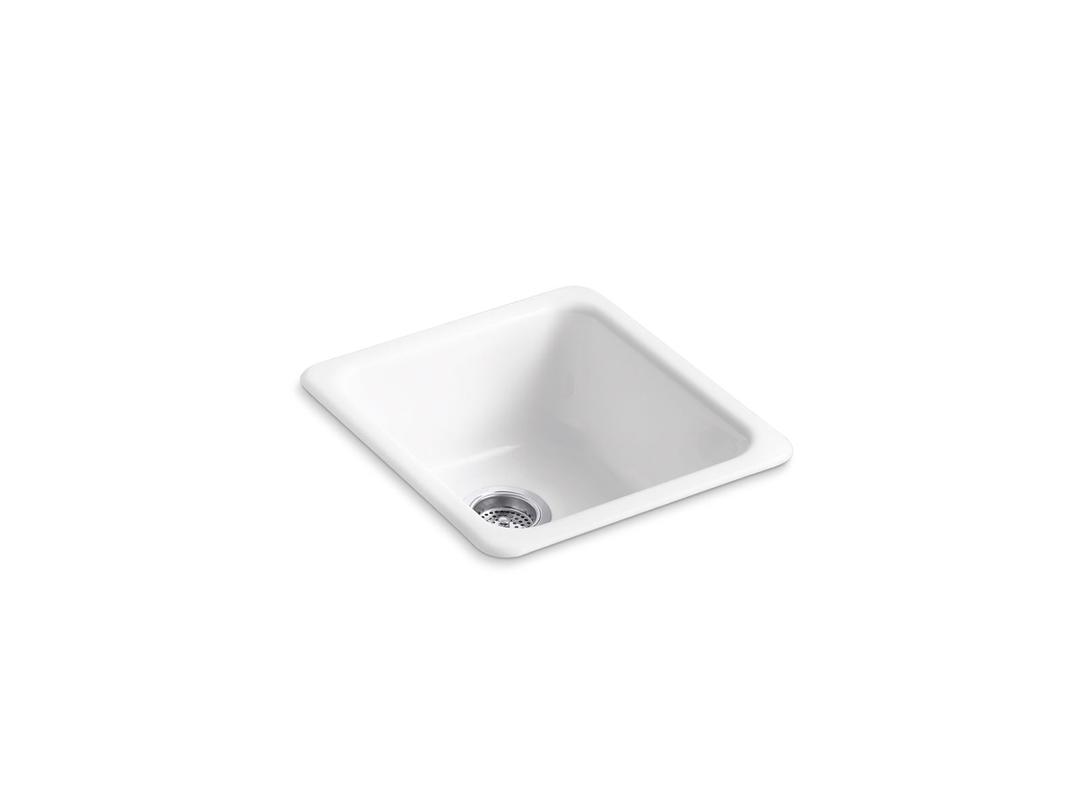 Kohler | Iron/Tones | Undermount Kitchen Sink - White by Kohler