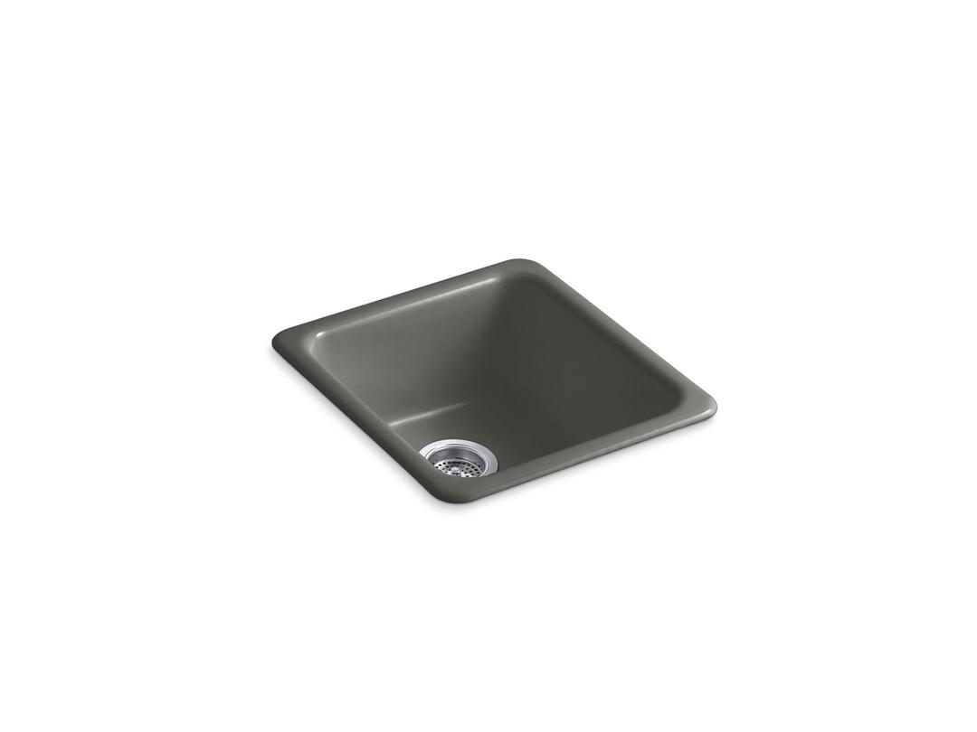 Kohler | Iron/Tones | Undermount Kitchen Sink - Thunder Grey by Kohler