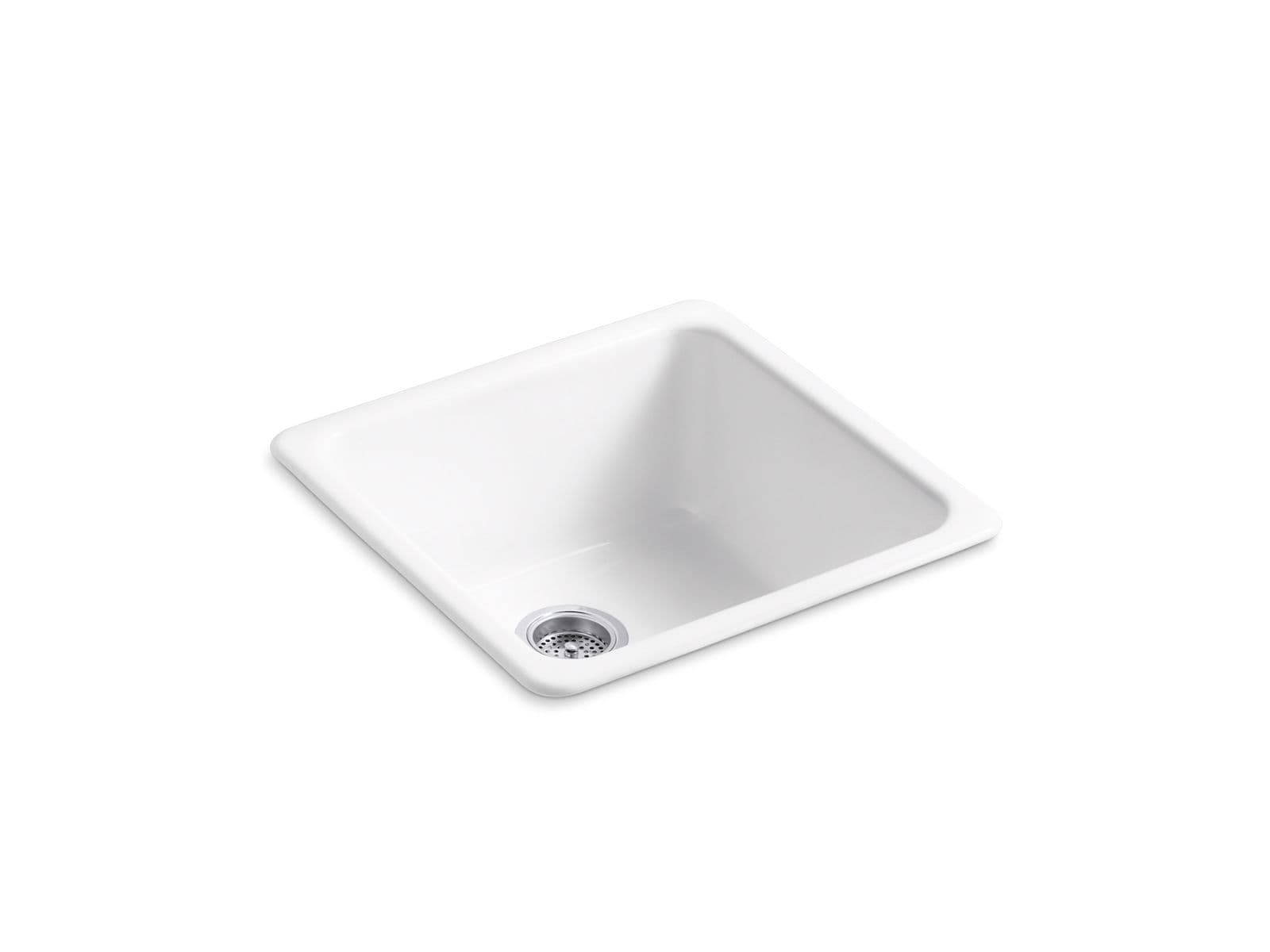 Kohler | Iron/Tones | Undermount Kitchen Sink - White by Kohler