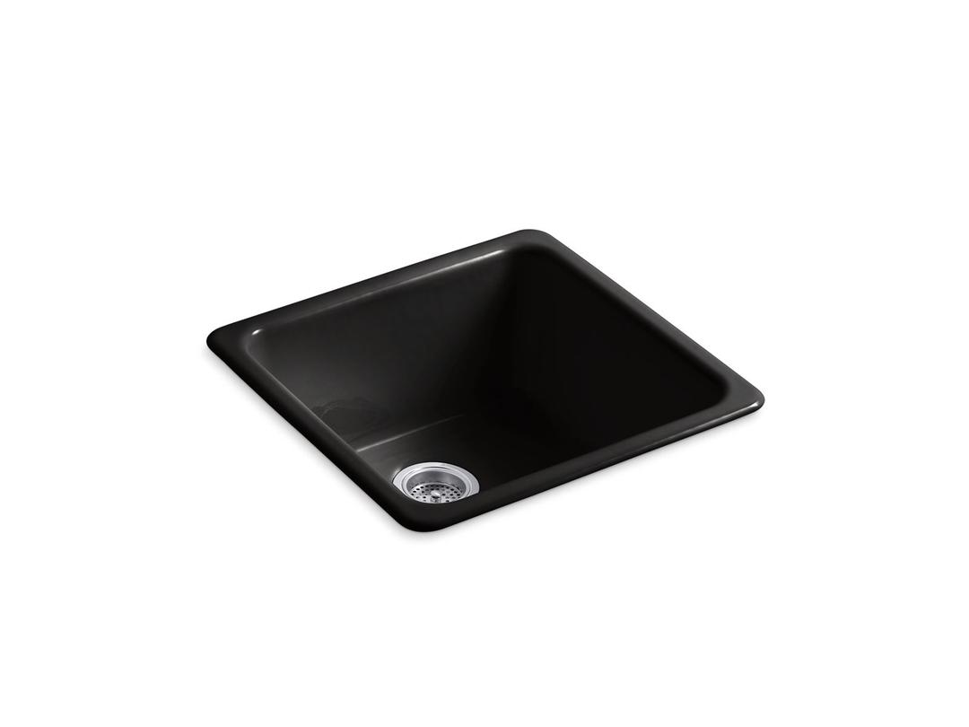 Kohler | Iron/Tones | Undermount Kitchen Sink - Black by Kohler