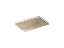 Kohler Ladena 21'' rectangular undermount bathroom sink with glazed underside, no overflow - White - image 4