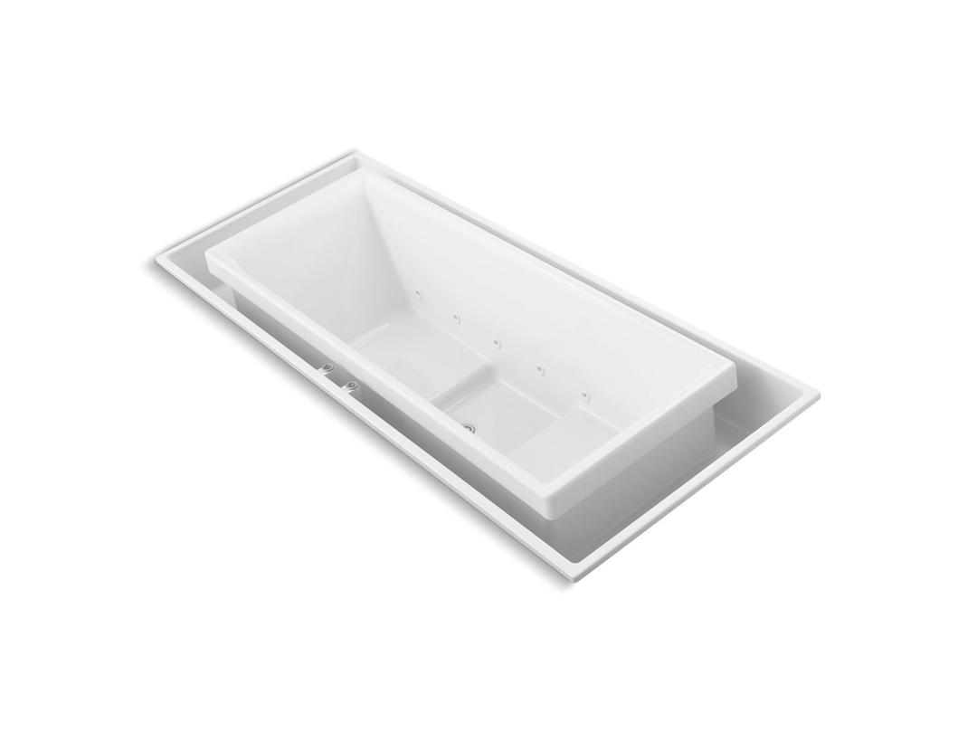 Kohler sok 104'' x 41'' drop-in Effervescence bath - White by Kohler